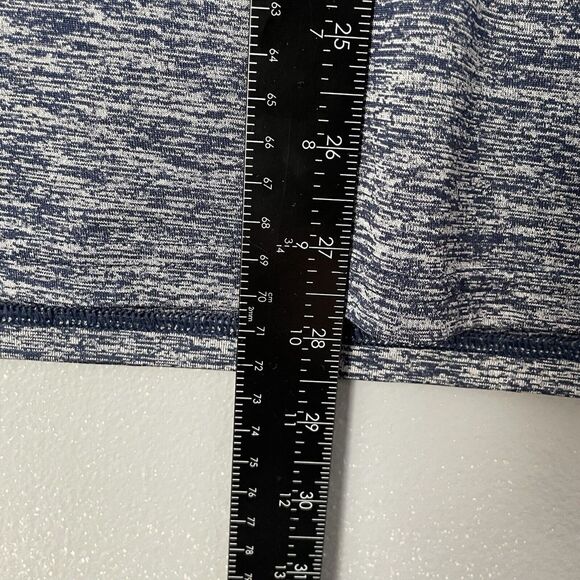 Under Armour Shirt Mens L 1/4 Zip Long‎ Sleeve Heat Gear Thermal Base Layer Blue - Picture 6 of 10